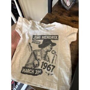 Jimi Hendrix Baby 12 Months T-Shirt, Beige